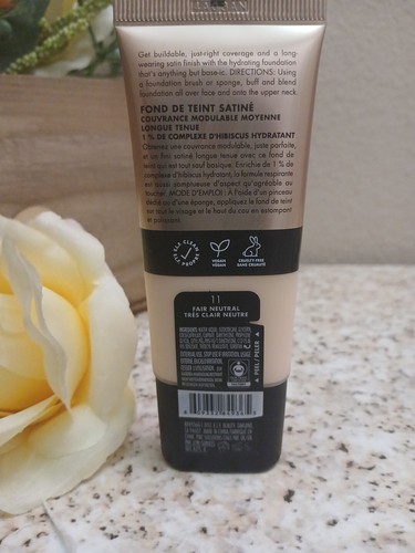 e.l.f. Soft Glam Foundation Medium Coverage, Long-Lasting (11-Fair Neutral) 1.oz - Picture 4 of 6