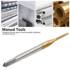 10pcs M1.3 X 0.3 HSS Screw Tap Drill Bit Machine Thread Hand Tool