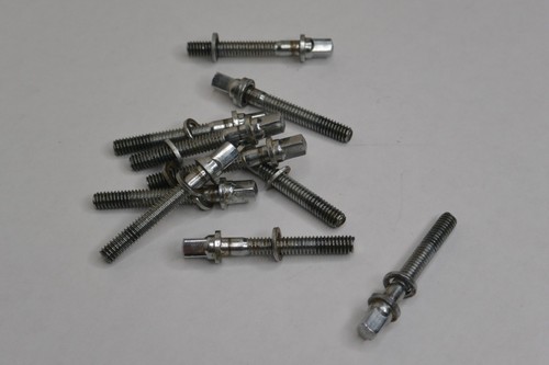 60s/70s Rogers USA TENSION RODS X10 for YOUR DYNASONIC SNARE and DRUM SET! J568 - Picture 7 of 12