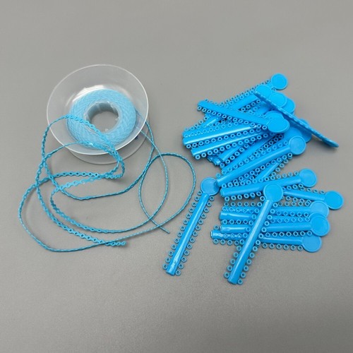 Dental Orthodontic Elastic Ligature Ties Rubber Bands Bracket With Power Chains - Picture 45 of 77
