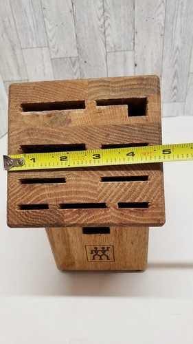 Zwilling J.A. Henckels Knife Block 10 Slot 922 Light Brown Natural - Picture 8 of 10