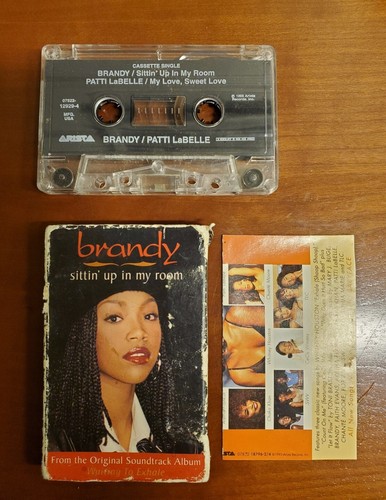 Brandy / Patti LaBelle Sittings Up In My Room Audio Cassette Tape VTG 1995 - Picture 1 of 2