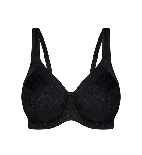 Endless Comfort Black Wired Bra, Sizes 12D - 24G, Triumph Lingerie - Picture 5 of 5