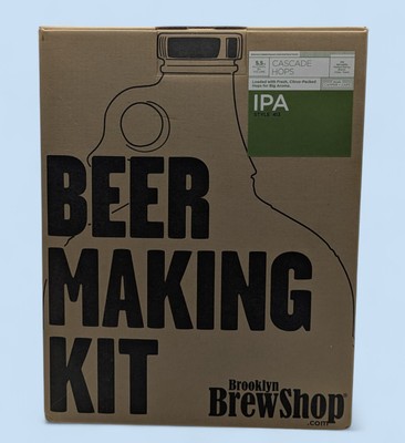 Brooklyn Brew Shop CASCADE HOPS IPA Beer Making Kit NEW