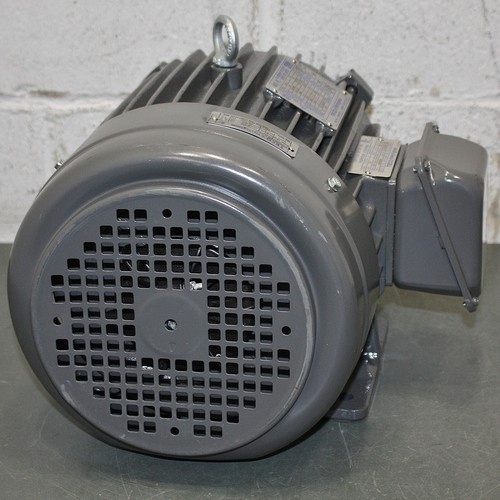 Teco Electric Motor NP0032, 3 HP, 230/460V AC, 3 PH, 1-1/8" Shaft, from 48LX16 - Picture 6 of 10