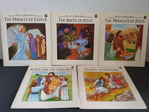 5 Leap Frog My Little Book Illustrated Jesus Bible Stories