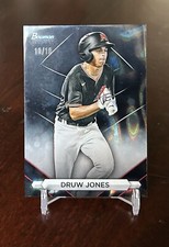2023 Bowman Sterling Druw Jones Black Lava /10 BSP-86 Diamondbacks Prospect RC
