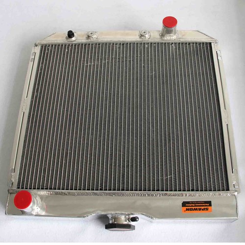 For Ford Mercury Comet Cougar Maverick Mustang 1969-73 SPAWON Radiator 339 3 Row - Picture 4 of 7