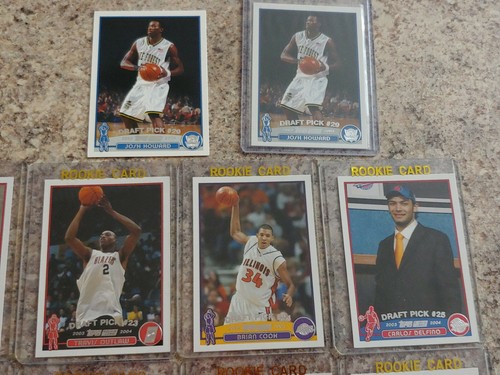 2003-04 NBA Topps RC LOT X22 Dwayne Wade 225 Carmelo Anthony 223 Complete UR Set - Picture 4 of 11