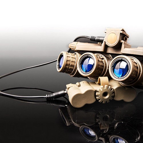 Goggles with Night Vision Mount Four-Tube Binocular Night Vision Cosplay Pr I1Y4 - Picture 9 of 22