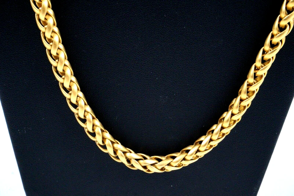 Collar Cadena Cuerda Tono Oro Amarillo Givenchy De Colección 30" COMO NUEVO Foto 2 de 4