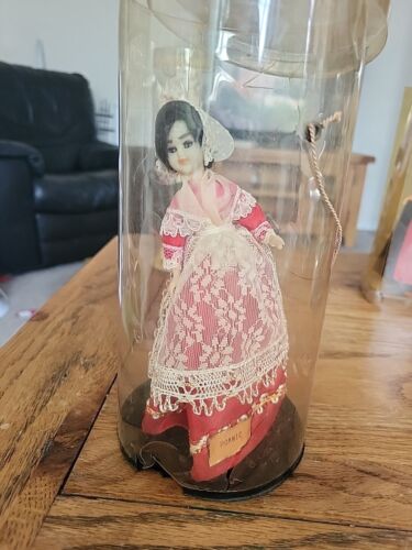 Collezione di 10 bambole lampeggianti vintage figure souvenir natalizie da collezione - Foto 6 di 18
