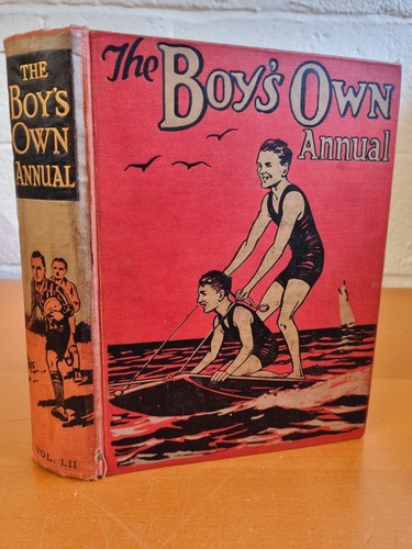 THE BOY'S OWN ANNUAL Vol. 52 - 1929-1930 - guter Zustand