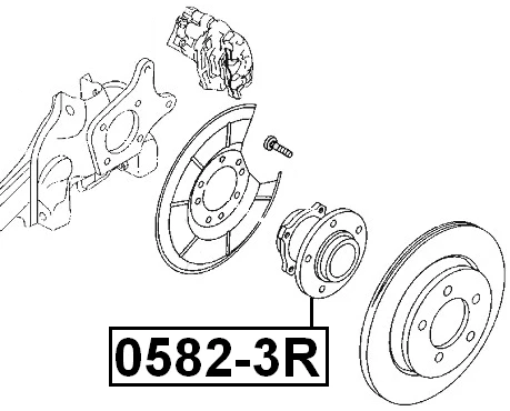 BUJE RUEDA TRASERA - Para Mazda 3 BK 2003-2008 OEM BBM2-26-15XB Foto 2 de 3