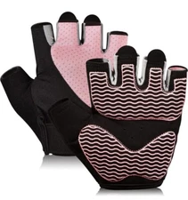 Gym fitness XL Workout Fingerless Gloves Weightlifting, Lightweight