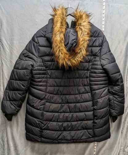 Canada Wheather Gear Puffer Jacket Fur Unisex Size 1X Warmth Maintained 15°/-20° - Picture 2 of 14