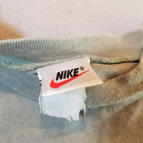Vintage Nike Tennis T-Shirt 2XL Green Short Sleeve Swoosh - Picture 3 of 7
