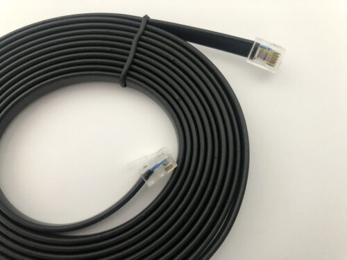THRUSTMASTER - WHEEL TO PEDAL BLACK DATA CABLE - VARIOUS CABLE LENGTH - Picture 2 of 10