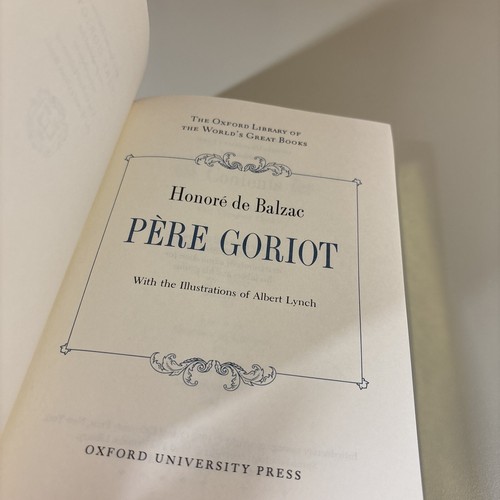 1982 Franklin Library Oxford Press Pere Goriot Honore De Balzac Special Edition - Picture 6 of 15