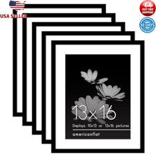 13x16 Picture Frame with Polished Plexiglass 5 Set Galleria Collection Gallery