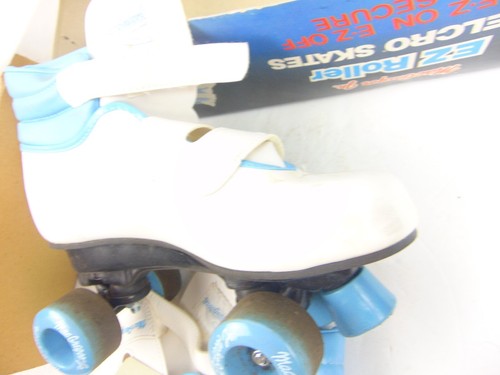 Vintage Mac Gregor Jr EZ Roller Skates White Size 6 - Picture 7 of 8