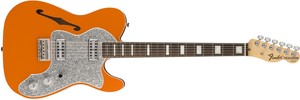 Fender-Limited-Edition-Tele-Thinline-Super-Deluxe-Rosewood-Fingerboard-Orange