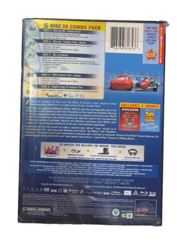 Cars 2 3D, DVD, Blu-ray Target Exclusive Collector Combo Pack Glow Globe EUC - Picture 2 of 3