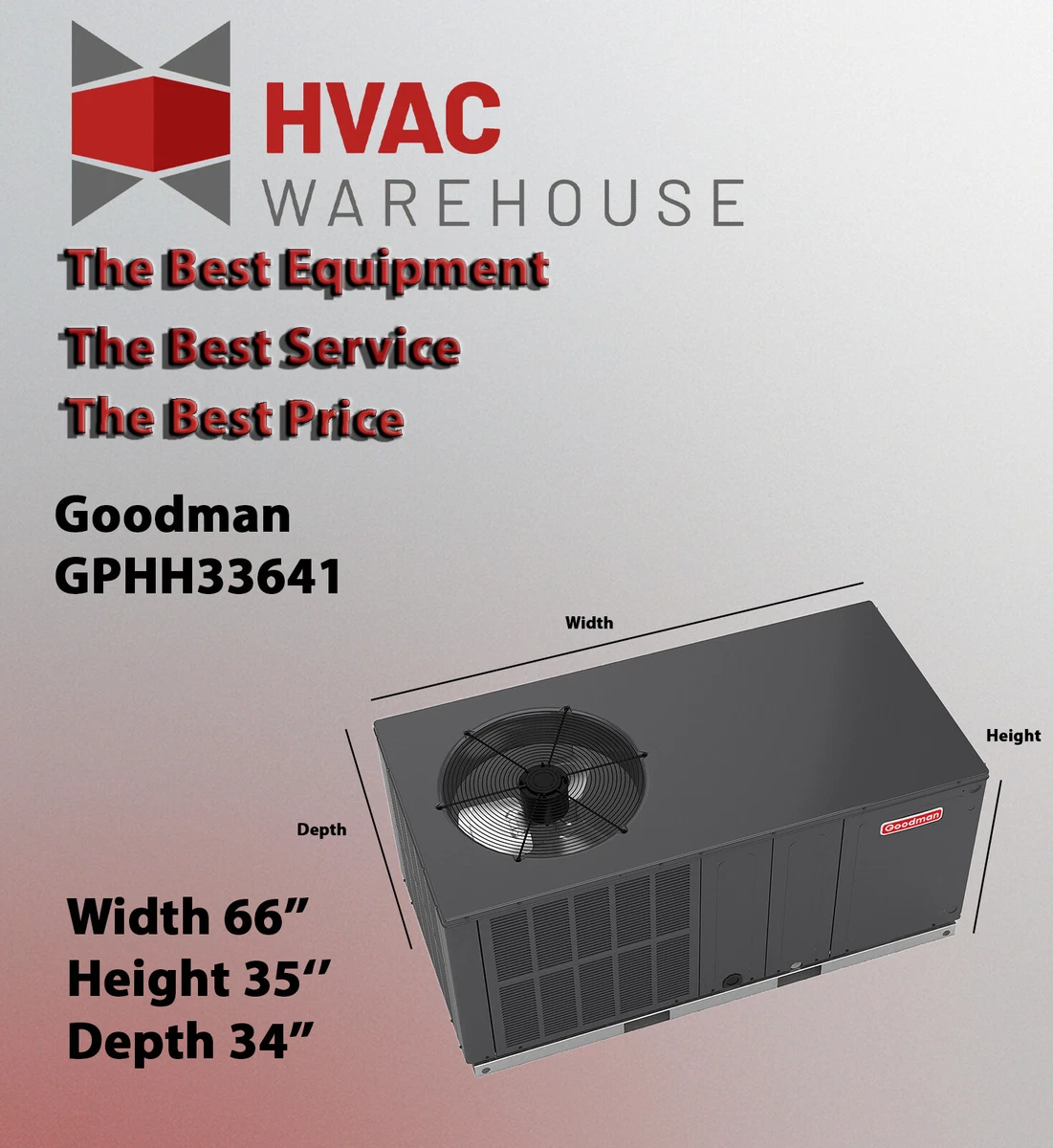 2 ton heat pump package unit price deals
