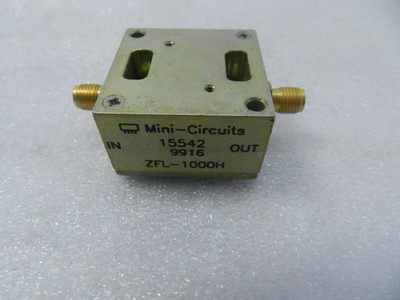 MINI-CIRCUITS ZFL-1000H AMPLIFIER 10-1000 MHZ MINI-CIRCUITS ZFL-1000H AMPLIFIER 10-1000 MHZ