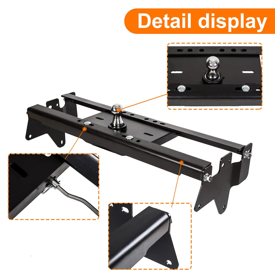 Remolque enganche cuello de ganso 91486RW para Chevrolet Silverado GMC Sierra 2500 HD 99-10 Foto 3 de 4
