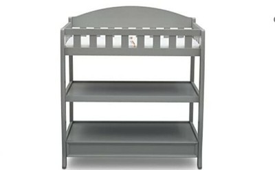 delta changing table white