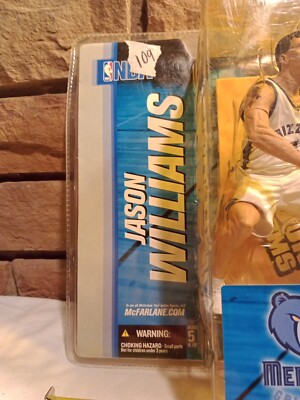 McFarlane Memphis Grizzlies Jason Williams White Jersey