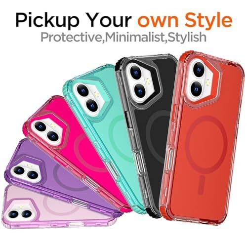 for iPhone Case Silicone Compatible with 16 Deep Red(Silicone) with Magsafe - Picture 7 of 8