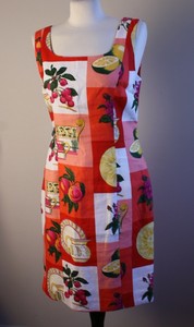 Linen Sheath Dress for Tea