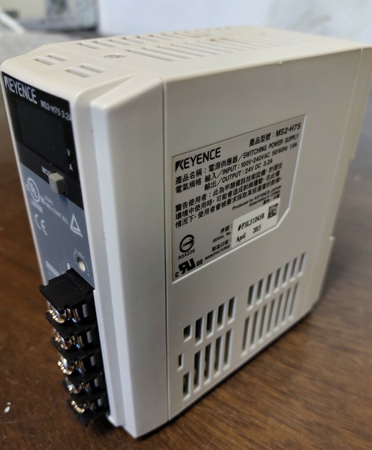KEYENCE MSH75 switching power supply 3.2A 24V DC