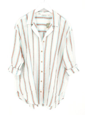 TOM TAILOR Damen Longbluse oversize Hemd Streifen große Größen 46 48 50 NEU C8