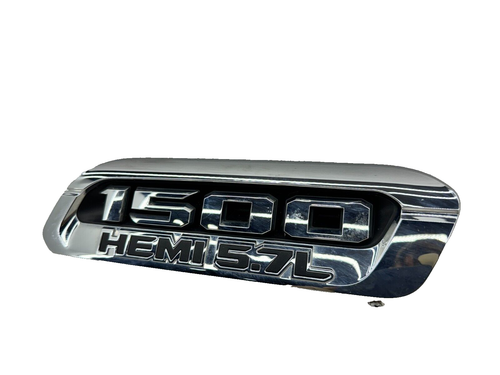 2019-2024 DODGE RAM 1500 RIGHT SIDE ECO DIESEL CHROME HOOD EMBLEM LOGO BADGE - Bild 3 von 15