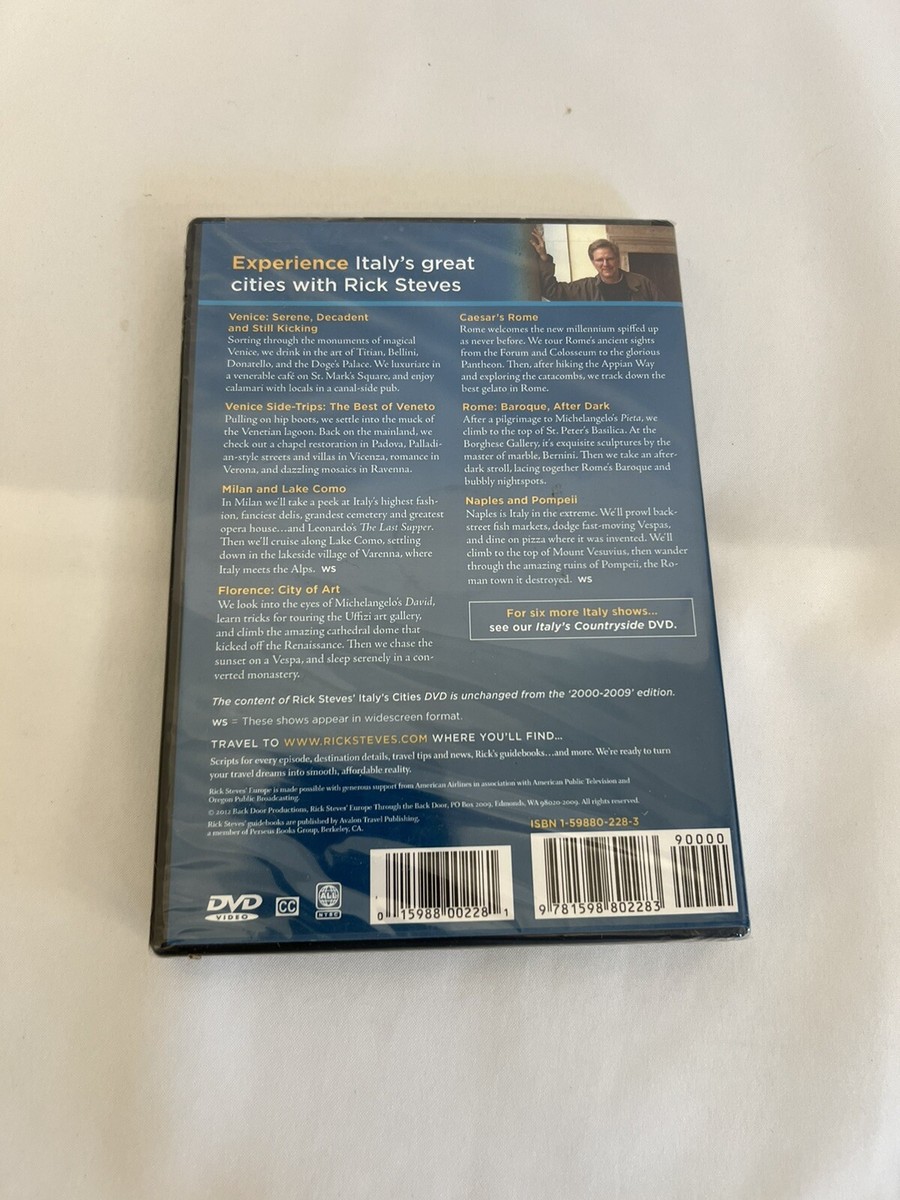 Rick Steves Italys Cities 2000-2012 (DVD, 2012) | eBay