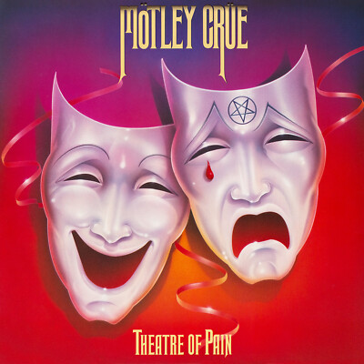 Motley Crue Theatre Of Pain 12x12 Album Cover Replica Poster Print
