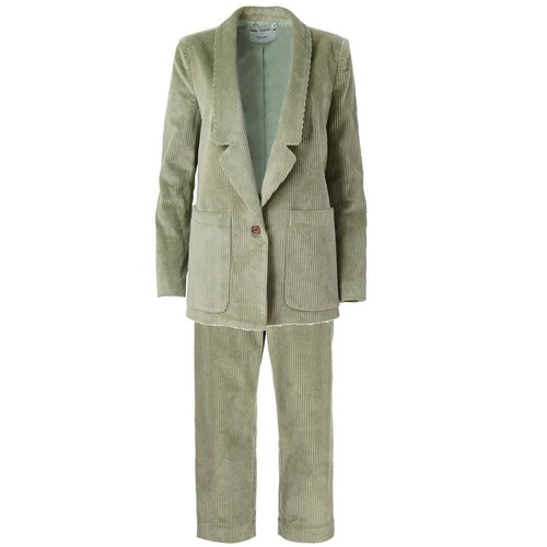 Rachel Comey Wide Wale Corduroy Loveless Blazer Jacket Wiman Pant Suit Set Sz 6 - Picture 8 of 21
