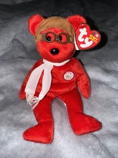 Ty Beanie Baby - BEARON - The Bear (Red Version) MWMT