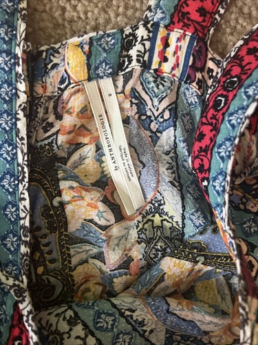 Anthropologie CALAIS JUMPSUIT Floral Multicolor Bohemian Pockets Size Small - Picture 7 of 7