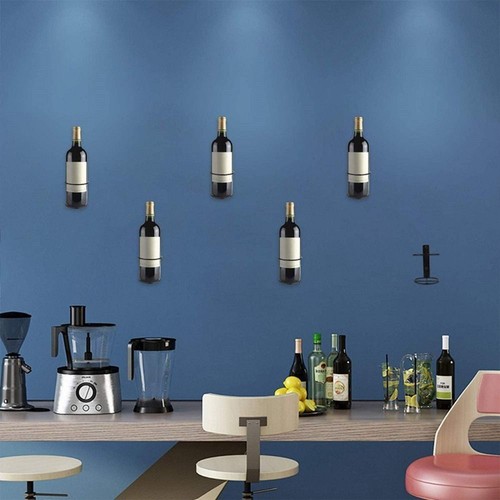 Wall Mounted Wine Bottle Holder Wine Display Rack Home Wine Bottle Display Stand - Picture 11 of 11