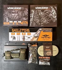 Tethrd Grit XL Saddle Bottomlands XL Platform Skeletor Sticks Combo Package New