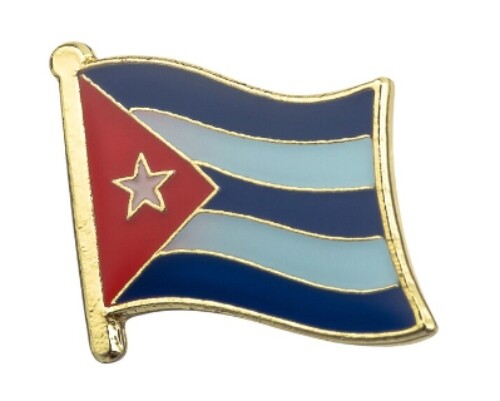 CUBA FLAG Enamel Pin Badge Lapel Brooch Fashion Gift Jewellery Cuban PN100 - Picture 1 of 2