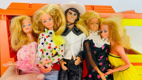 Vintage BARBIE collection, 1960s 1970s huge lot dolls Country Camper Ken Skipper - Picture 14 of 24