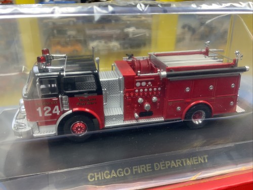 CODE 3 COLLECTIBLES CHICAGO FIRE DEPT. AMERICAN  LaFRANCE CENTURY  PUMPER  #124 - Picture 10 of 14