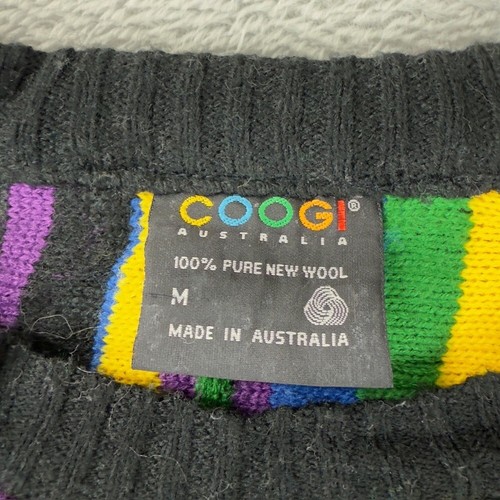 COOGI Australia Multicolor Retro Knit Sweater Men’s Size M - Bild 8 von 14