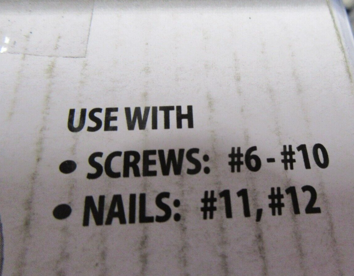 (Box of 500) Ideal Security 7/8" SKPHC Plastic Cap Washers for Nails or