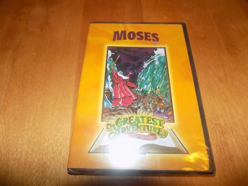MOSES THE GREATEST ADVENTURE ST0RIES FROM THE BIBLE Animated Classic DVD NEW  - Bild 1 von 2